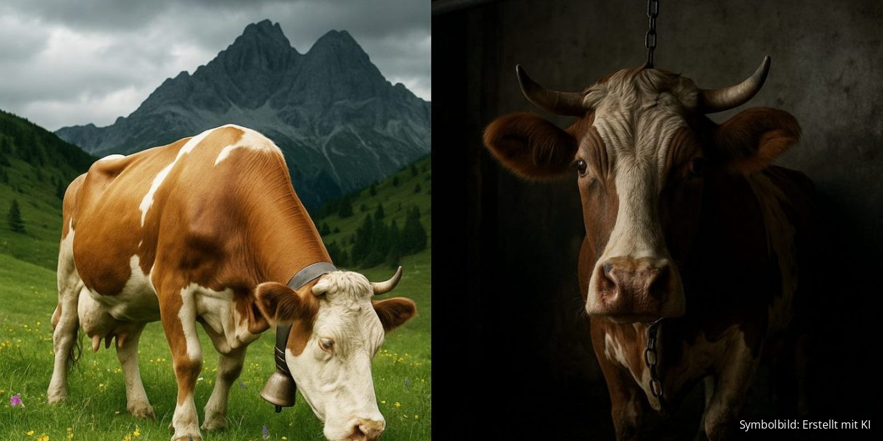 „Aber die Kühe auf der Alm sind doch glücklich“