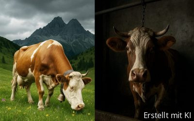 „Aber die Kühe auf der Alm sind doch glücklich“