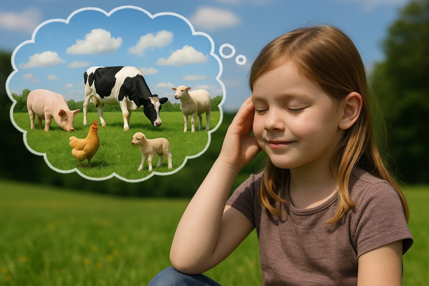 Was glauben Kinder, woher ihr Fleisch und ihre Milch kommen?