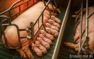 Eingesperrt im Kastenstand: Schweinemast in Deutschland