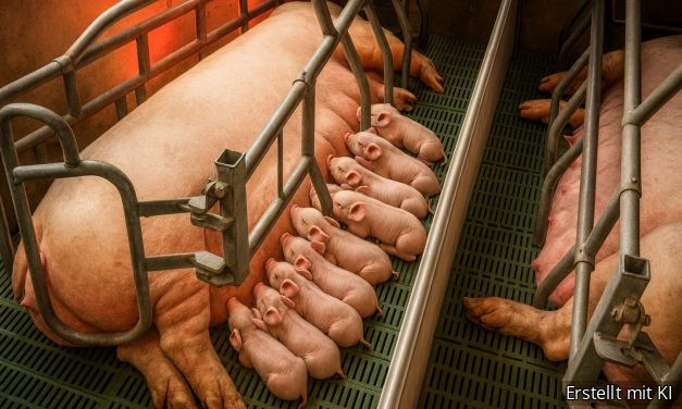 Schweine-Deutschland-Kastenstand