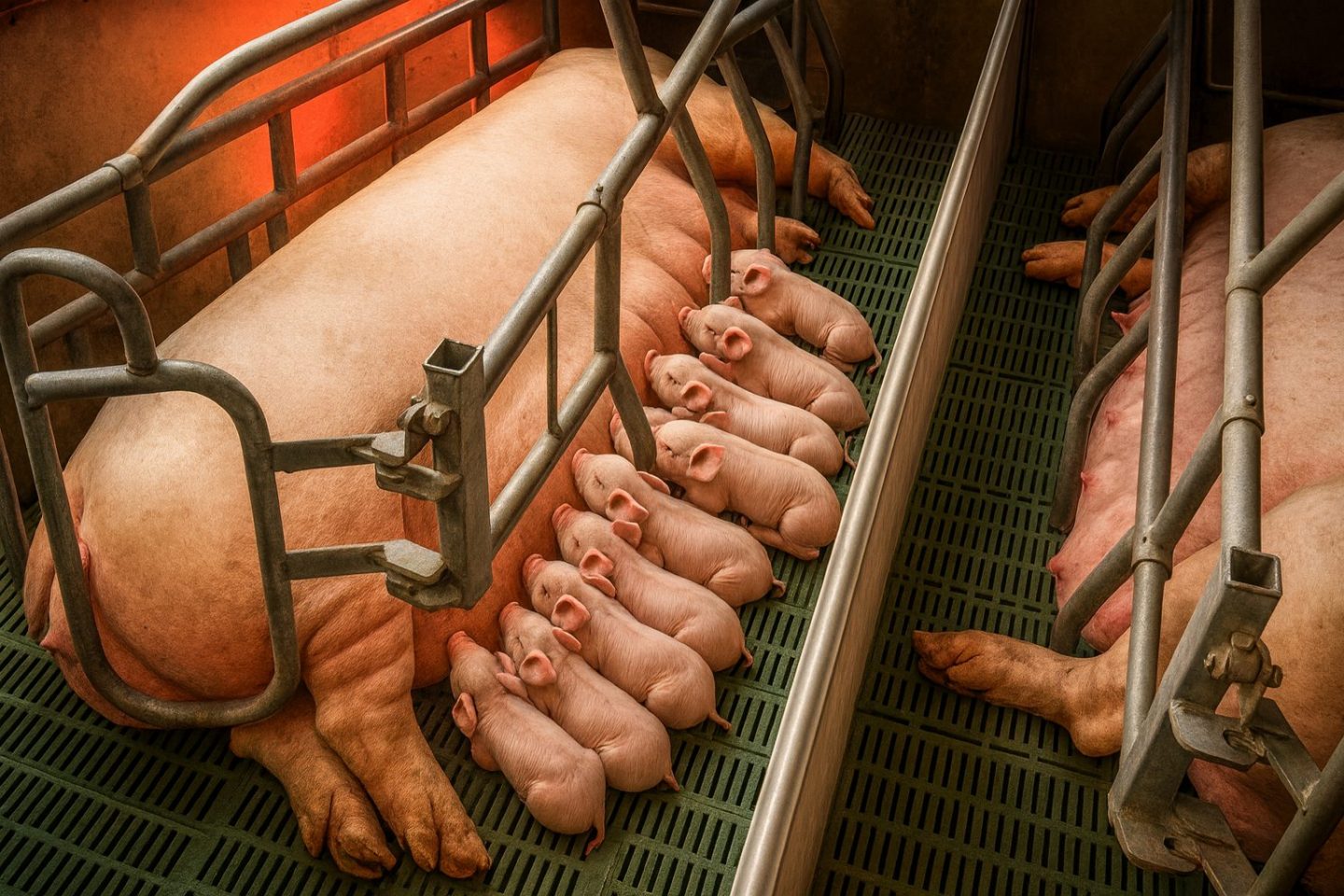 Eingesperrt im Kastenstand: Schweinemast in Deutschland