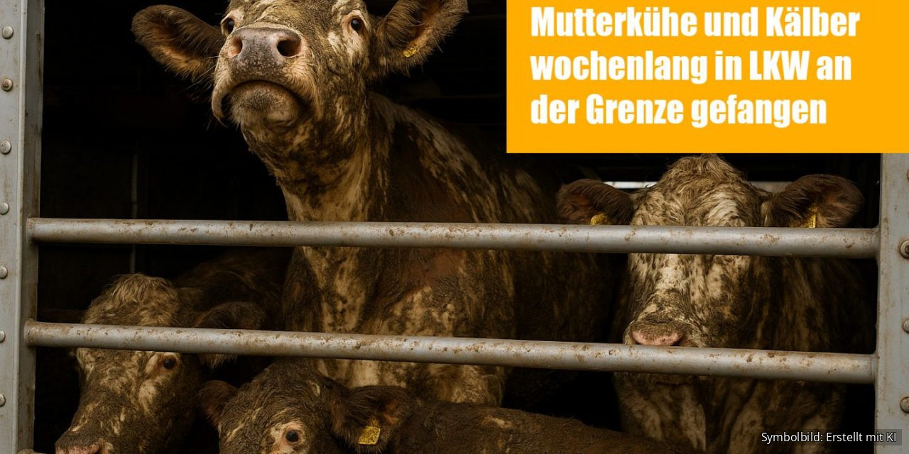 ZDF 37 Grad DOKU: Kein Einzelfall – Mutterkühe ein Monat lang gefangen an der Grenze!!