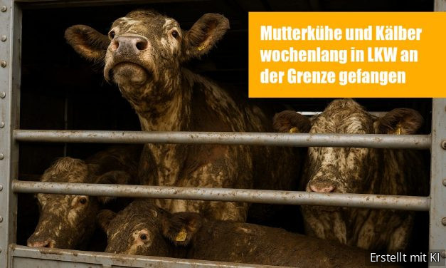 ZDF 37 Grad DOKU: Kein Einzelfall – Mutterkühe ein Monat lang gefangen an der Grenze!!