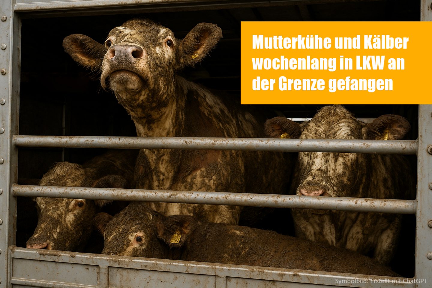 ZDF 37 Grad DOKU ➡️ Kein Einzelfall: Mutterkühe ein Monat lang gefangen an der Grenze!!