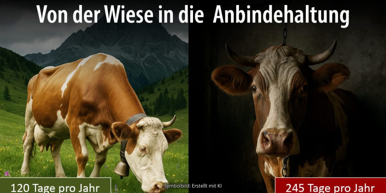 Butter ist klimaschädlich: Bio-Extensivhaltung vs. Massenhaltung