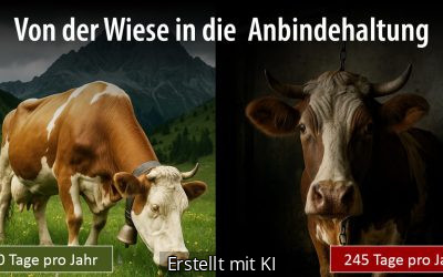 Butter ist klimaschädlich: Bio-Extensivhaltung vs. Massenhaltung