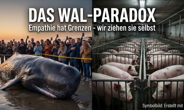 Das Wal-Paradox – Warum uns ein Wal berührt, aber das Schnitzel nicht
