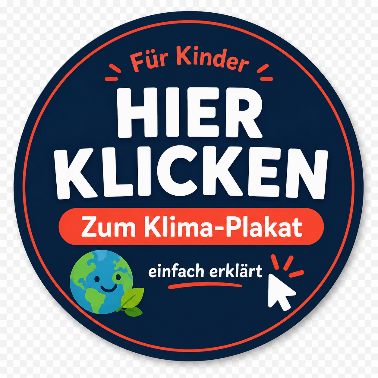 Für Kinder – hier klicken zum Klima-Plakat